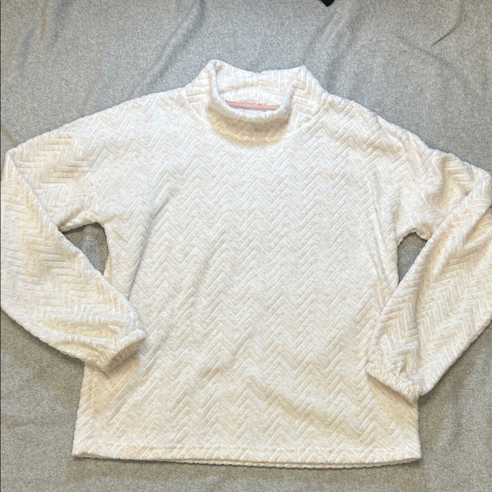 Maurices Cream Cowl Neck Sweater